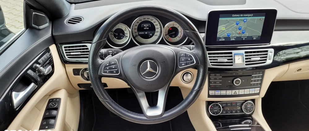 Mercedes-Benz CLS cena 129900 przebieg: 183200, rok produkcji 2016 z Gliwice małe 742